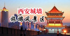 白嫩骚骚中国陕西-西安城墙旅游风景区